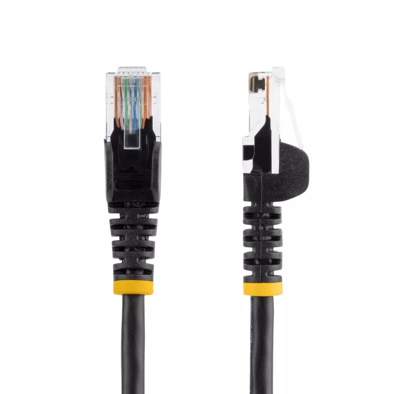 StarTech.com Καλώδιο Patch Ethernet Cat5e με Βύσματα RJ45 Snagless – 7 m, Μαύρο