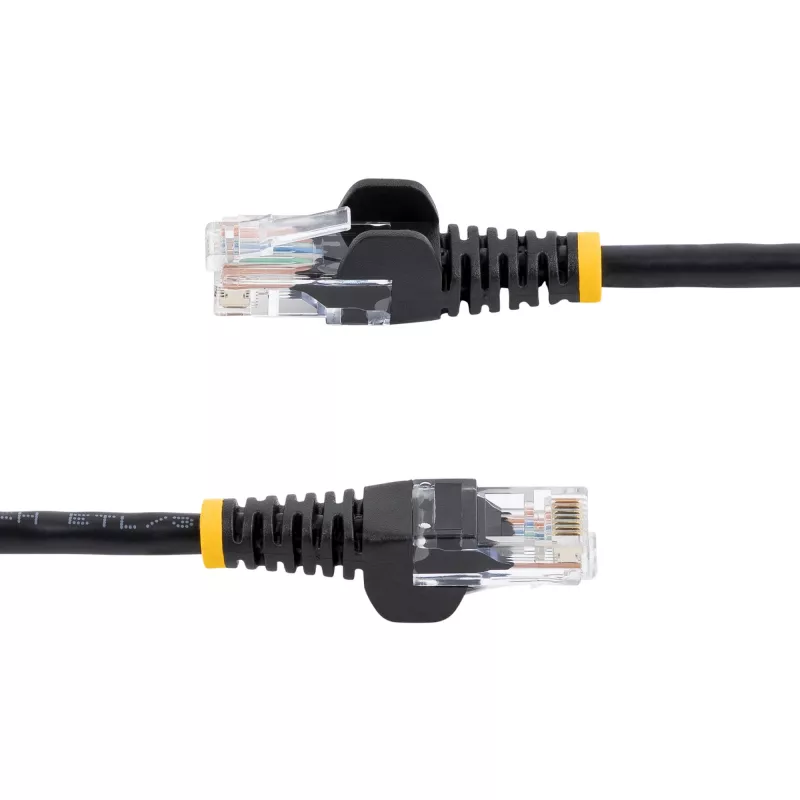 StarTech.com Καλώδιο Patch Ethernet Cat5e με Βύσματα RJ45 Snagless – 7 m, Μαύρο