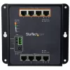 StarTech.com Βιομηχανικό Switch Gigabit PoE 8 Θυρών – 4 x PoE+ 30W – Power Over Ethernet – ενισχυμένο GbE Layer/L2 Managed Switch – ανθεκτικό Switch Gigabit Δικτύου Υψηλής Απόδοσης IP-30/-40 °C έως +75 °C – TAA