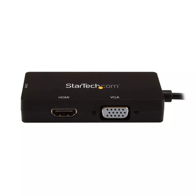 StarTech.com Αντάπτορας Βίντεο Πολλαπλών Θυρών USB-C – 3 σε 1 – 4K 30 Hz – Μαύρο