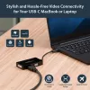 StarTech.com Αντάπτορας Βίντεο Πολλαπλών Θυρών USB-C – 3 σε 1 – 4K 30 Hz – Μαύρο