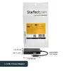 StarTech.com Αντάπτορας Βίντεο Πολλαπλών Θυρών USB-C – 3 σε 1 – 4K 30 Hz – Μαύρο