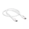 StarTech.com Καλώδιο Thunderbolt 3 – 40 Gbit/s – 0,5 m – Λευκό – Συμβατό με Thunderbolt, USB και DisplayPort