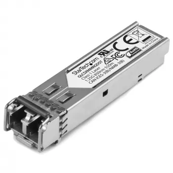 StarTech.com Μονάδα Πομποδέκτη SFP Συμβατή με Cisco GLC-SX-MM-RGD - 1000BASE-SX~Μονάδα SFP Συμβατή με Cisco GLC-SX-MM-RGD - 1000BASE-SX - Πομποδέκτης Multimode Οπτικής Ίνας MMF 1GbE - 1GE Gigabit Ethernet SFP - LC 550 m - 850 nm - DDM Cisco ASR920, IE2000, IE4000