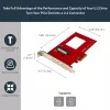 StarTech.com PEX4SFF8639 προσαρμογέας U.2 σε PCIe για SSD U.2 NVMe 2,5 ιντσών, SFF-8639, x4 PCIe 3.0