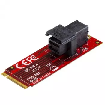 StarTech.com Κάρτα προσαρμογέα host U.2 (SFF-8643) σε M.2 PCI Express 3.0 x4 για SSD U.2 NVMe 2,5 inch