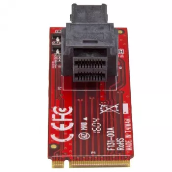 StarTech.com Κάρτα προσαρμογέα host U.2 (SFF-8643) σε M.2 PCI Express 3.0 x4 για SSD U.2 NVMe 2,5 inch