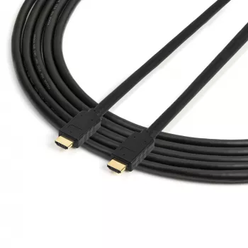 StarTech.com Καλώδιο HDMI 2.0 Premium πιστοποιημένο 4,6 m (15 πόδια) με Ethernet – Καλώδιο HDMI High Speed Ultra HD 4K 60Hz HDR10 – Μακρύ καλώδιο HDMI (αρσενικό/αρσενικό) – Για οθόνες UHD, τηλεοράσεις, οθόνες