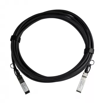 StarTech.com MSA Uncoded Συμβατό 5m 10G SFP+ σε SFP+ Direct Attach Καλώδιο Breakout Twinax – 10 GbE SFP+ Χάλκινο DAC 10 Gbit/s παθητική μονάδα πομποδέκτη χαμηλής κατανάλωσης
