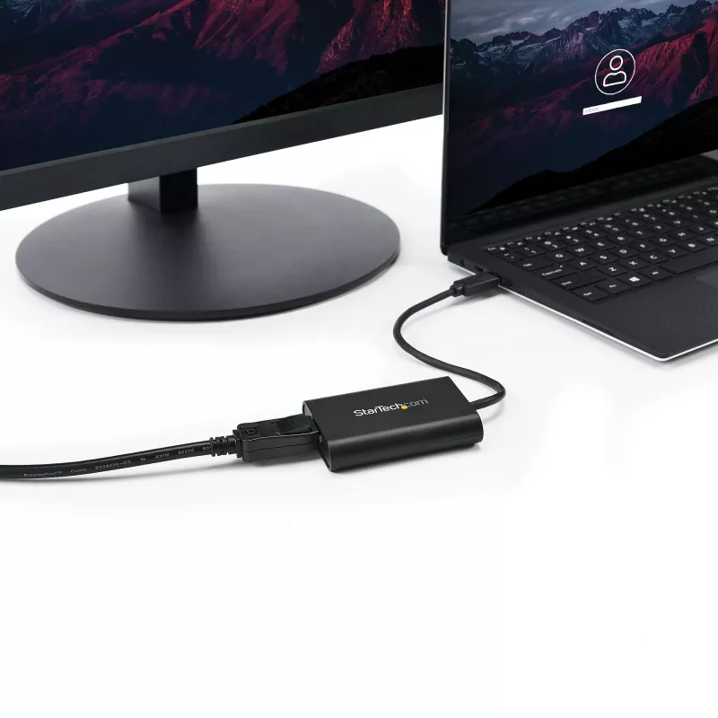 StarTech.com Προσαρμογέας USB 3.0 σε DisplayPort, Μετατροπέας οθόνης USB DP για Windows, 4K (χωρίς υποστήριξη για macOS/ChromeOS/Linux) - TAA