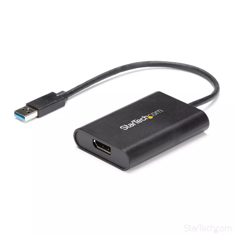 StarTech.com Προσαρμογέας USB 3.0 σε DisplayPort, Μετατροπέας οθόνης USB DP για Windows, 4K (χωρίς υποστήριξη για macOS/ChromeOS/Linux) - TAA