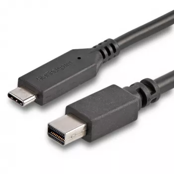 StarTech.com Καλώδιο USB-C σε Mini DisplayPort 6 ft. (1,8 m) - 4K 60Hz - Μαύρο