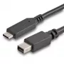 StarTech.com Καλώδιο USB-C σε Mini DisplayPort 6 ft. (1,8 m) - 4K 60Hz - Μαύρο