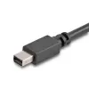 StarTech.com Καλώδιο USB-C σε Mini DisplayPort 6 ft. (1,8 m) - 4K 60Hz - Μαύρο