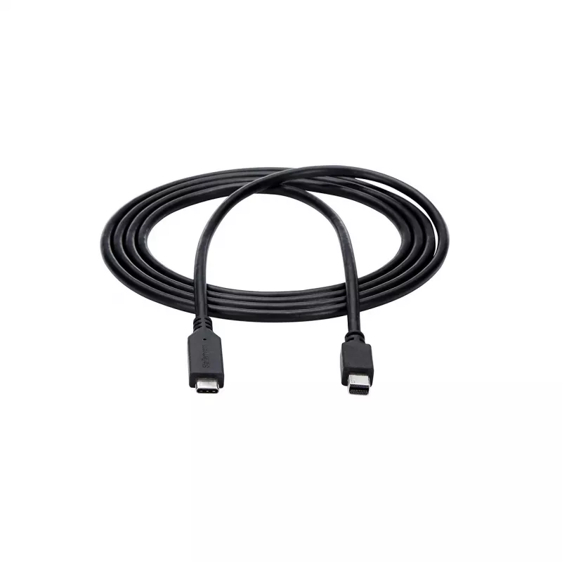 StarTech.com Καλώδιο USB-C σε Mini DisplayPort 6 ft. (1,8 m) - 4K 60Hz - Μαύρο