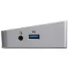 StarTech.com Dock USB-C 4K, Σταθμός σύνδεσης τριπλής οθόνης UHD 4K, Mac & Windows, USB-C σε HDMI & DisplayPort, 100W Power Delivery, Hub 5x USB 5Gbit/s – TAA
