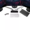 StarTech.com Dock USB-C 4K, Σταθμός σύνδεσης τριπλής οθόνης UHD 4K, Mac & Windows, USB-C σε HDMI & DisplayPort, 100W Power Delivery, Hub 5x USB 5Gbit/s – TAA