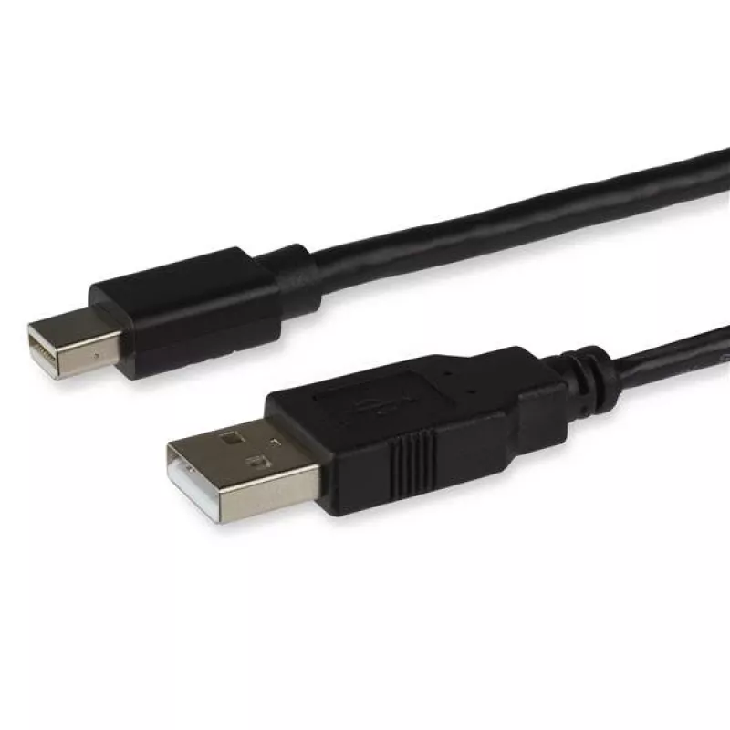 StarTech.com Προσαρμογέας Mini DisplayPort σε Dual-Link DVI - Τροφοδοτούμενος από USB - Μαύρο