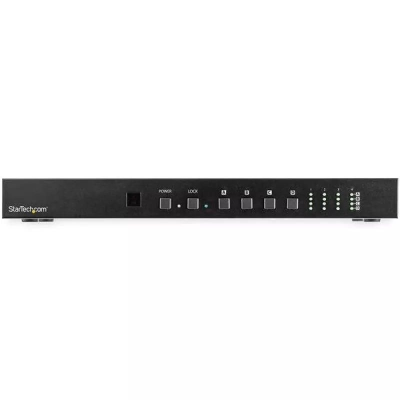 StarTech.com Διακόπτης μήτρας HDMI 4x4 με έλεγχο ήχου και Ethernet – 4K 60Hz