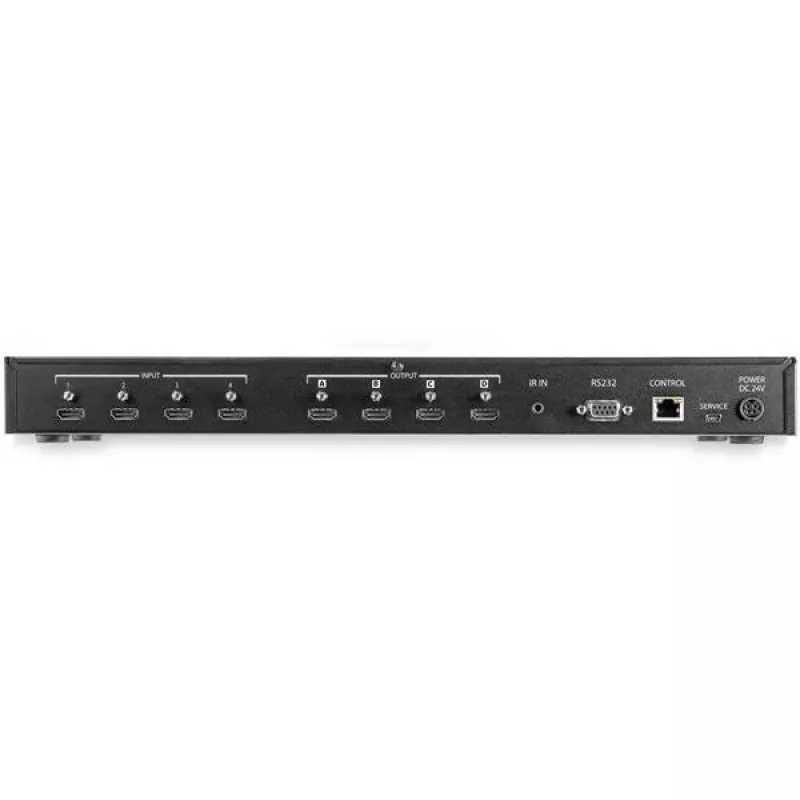 StarTech.com Διακόπτης μήτρας HDMI 4x4 με έλεγχο ήχου και Ethernet – 4K 60Hz