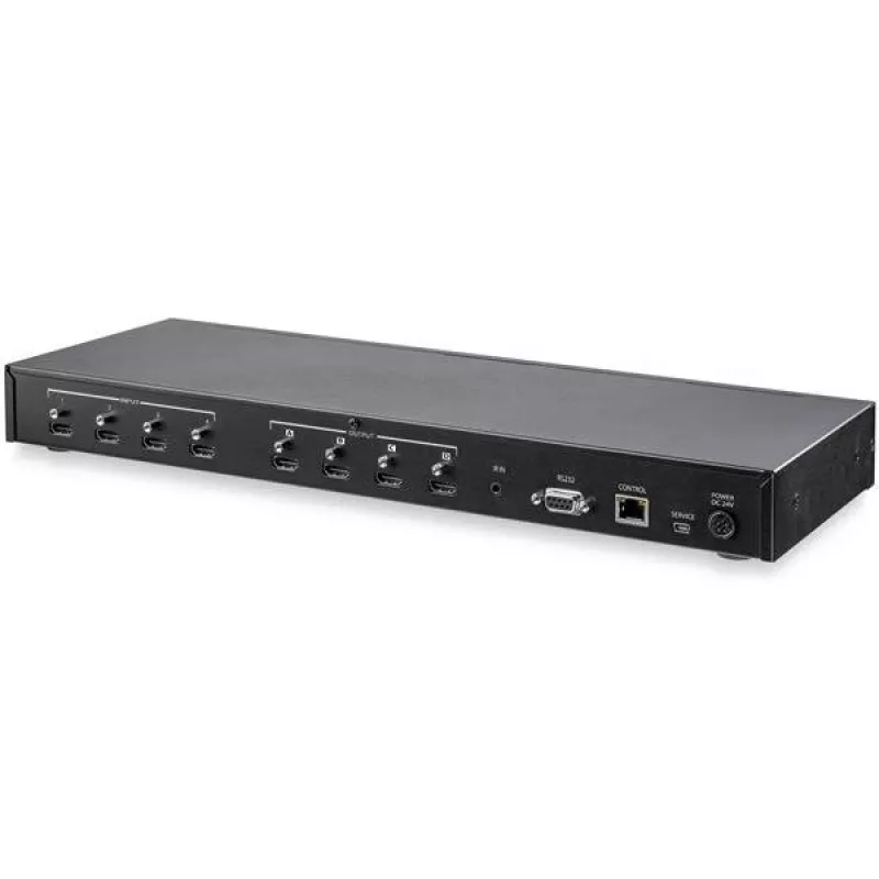 StarTech.com Διακόπτης μήτρας HDMI 4x4 με έλεγχο ήχου και Ethernet – 4K 60Hz