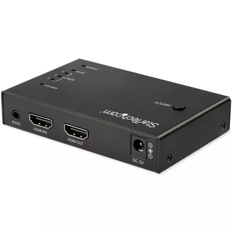 StarTech.com Διακόπτης βίντεο HDMI 4 θυρών - 3x HDMI και 1x DisplayPort - 4K 60Hz