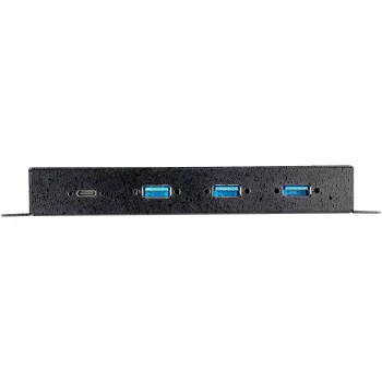 StarTech.com Hub USB C 4 θυρών 10Gbps – Βιομηχανικό μεταλλικό hub USB Type-C με 3xUSB-A και 1xUSB-C – Προστασία ESD και υπέρτασης – Host USB-C ή USB-A – Αυτοτροφοδοτούμενο hub USB 3.2/3.1 Gen 2 με δυνατότητα τοποθέτησης