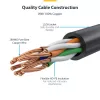 StarTech.com Καλώδιο CAT6 2,5 m – Λεπτό – Βύσματα RJ45 χωρίς προεξοχές – Μπλε
