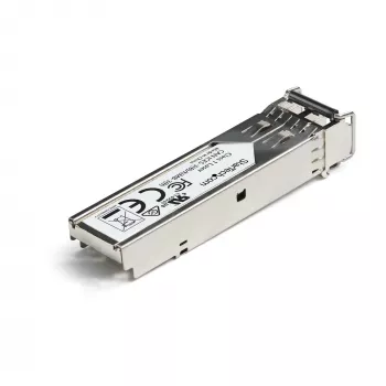 StarTech.com Συμβατή μονάδα SFP με Dell EMC SFP-1G-SX – 1000BASE-SX – Οπτικός πομποδέκτης πολύτροπης ίνας MMF 1GbE – 1GE Gigabit Ethernet SFP – LC 550m – 850nm – DDM