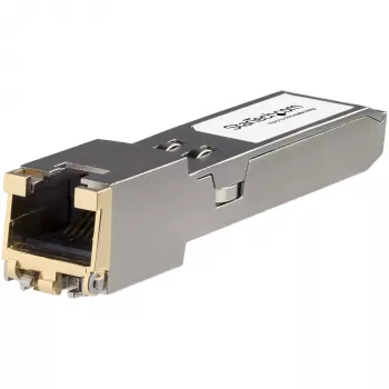 StarTech.com Μονάδα SFP+ συμβατή με HPE JL563A - 10GBASE-T - SFP σε RJ45 Cat6/Cat5e - 10GE Gigabit Ethernet SFP+ - RJ-45 30m - HPE 8320, 8325-48Y8