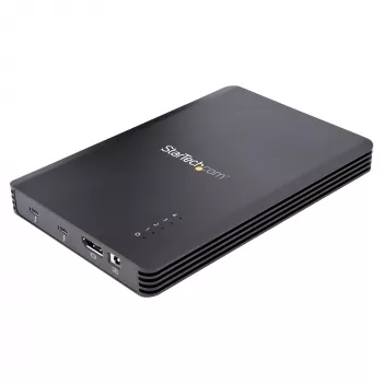 StarTech.com Θήκη Thunderbolt 3 NVMe 4 Bay, Για μονάδες M.2 NVMe SSD, 1x DisplayPort Video/ 2x TB3 Downstream Ports, 40 Gbit/s, Τροφοδοτικό 72W, Εξωτερική θήκη σκληρού δίσκου
