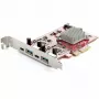 StarTech.com Κάρτα USB PCIe 4 Θυρών – Κάρτα επέκτασης USB PCI-Express 10 Gbit/s με 2 ελεγκτές – 2x υποδοχές USB-C και 2x USB-A (USB 3.2/3.1 Gen 2) – Κάρτα USB/USB-C PCIe – Full Profile