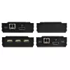 StarTech.com Επεκτατής KVM HDMI 4K μέσω οπτικής ίνας - Διακόπτης/Επεκτατής KVM HDMI βίντεο & USB απομακρυσμένης κονσόλας - έως 984ft/300m (MultiMode) - 2x μονάδες 10G MMF SFP+ - Κιτ επέκτασης KVM (TX/RX)