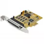 StarTech.com Κάρτα προσαρμογέα PCI Express RS232 Σειριακή 8 θυρών, Κάρτα PCIe RS232 Σειριακή, 16C1050 UART, Πολυθυρικός Σειριακός ελεγκτής/κάρτα επέκτασης DB9, Προστασία 15kV ESD, Μόνο Windows - TAA
