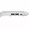 StarTech.com Κάρτα PCIe USB 5 θυρών - 10Gbps USB 3.1 Gen 2 PCIe Card w/ 1x USB-C & 2x USB-A - 1x 2 Port IDC (Internal 5Gbps USB Header Expansion) - USB C PCI Express Κάρτα ελεγκτή