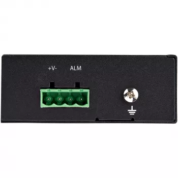 StarTech.com PoE+ Βιομηχανικός Μετατροπέας Μέσων Οπτικής Ίνας σε Ethernet 60W – SFP σε RJ45 – Singlemode/Multimode Οπτική Ίνα σε Χάλκινο Gigabit Ethernet – Συμπαγές μέγεθος – IP30/ -40 έως +75 °C