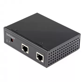StarTech.com Βιομηχανικός Διαχωριστής Gigabit PoE - Διαχωριστής Power over Ethernet PoE+++ υψηλής ταχύτητας 90W - Διαχωριστής 12-48V DC 802.3bt - Προσαρμογέας LAN/RJ45 Ultra PoE σε DC - -40C έως +75C