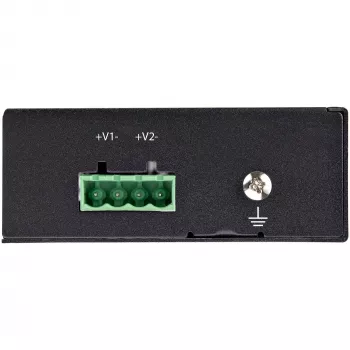 StarTech.com Βιομηχανικός Διαχωριστής Gigabit PoE - Διαχωριστής Power over Ethernet PoE+++ υψηλής ταχύτητας 90W - Διαχωριστής 12-48V DC 802.3bt - Προσαρμογέας LAN/RJ45 Ultra PoE σε DC - -40C έως +75C