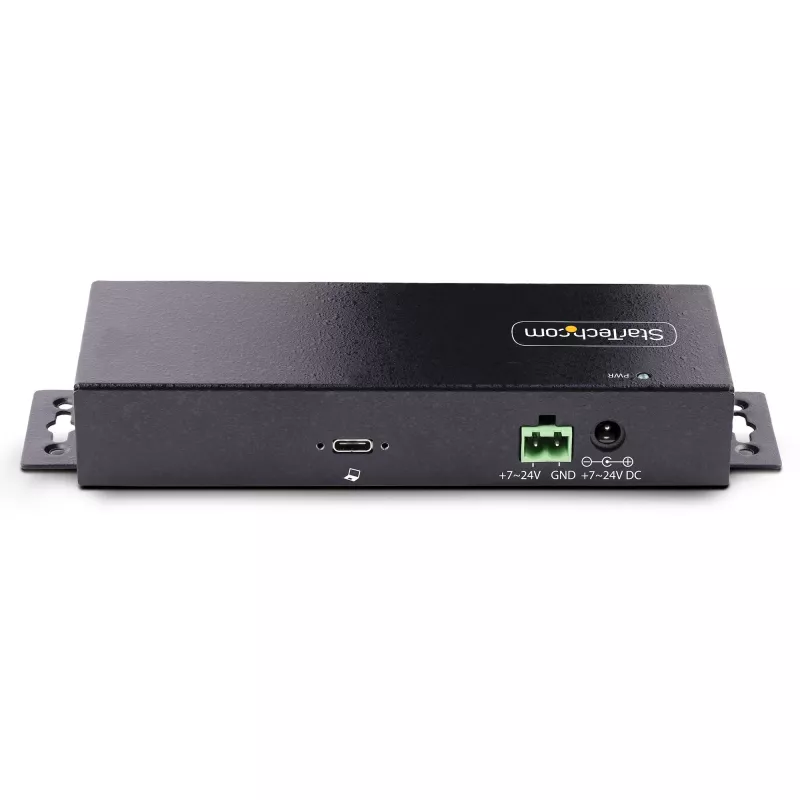 StarTech.com Βιομηχανικό Hub USB 10Gbps 7 θυρών με τροφοδοτικό, μέταλλο, τοποθετήσιμο, 5x USB-A και 2x USB-C Downstream θύρες, προστασία ESD, Powered USB-Hub, TAA