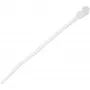 StarTech.com Δεματικά 4 inch (10 cm) με οπή στερέωσης - πλάτος 1/16 inch (2 mm), διάμετρος δέσμης 7/8 inch (24 mm), αντοχή εφελκυσμού 18 lb (8 kg), Nylon 66 αυτοασφαλιζόμενα δεματικά με οπή βίδας, UL-listed, Συσκευασία 100 τεμ.