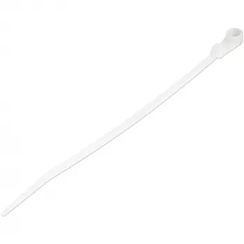 StarTech.com Δεματικά 6 inch (15 cm) με οπή στερέωσης – πλάτος 1/8 inch (3 mm), διάμετρος δέσμης 1-1/2 inch (40 mm), αντοχή εφελκυσμού 40 lb (18 kg), αυτοασφαλιζόμενα δεματικά Nylon 66 με οπή βίδας, UL-listed, Συσκευασία 100 τεμ.