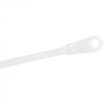 StarTech.com Δεματικά 6 inch (15 cm) με οπή στερέωσης – πλάτος 1/8 inch (3 mm), διάμετρος δέσμης 1-1/2 inch (40 mm), αντοχή εφελκυσμού 40 lb (18 kg), αυτοασφαλιζόμενα δεματικά Nylon 66 με οπή βίδας, UL-listed, Συσκευασία 100 τεμ.