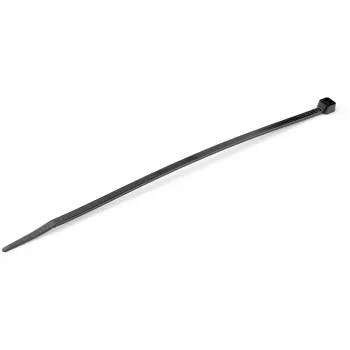 StarTech.com Δεματικά 20cm – πλάτος 4mm, διάμετρος δέσμης 55mm, αντοχή εφελκυσμού 22kg, αυτοασφαλιζόμενα δεματικά Nylon με κυρτή μύτη – 94V-2/UL-listed, Συσκευασία 100 τεμ. – Μαύρο