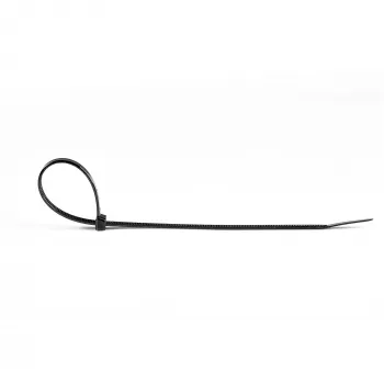 StarTech.com Δεματικά 20 cm – πλάτος 4 mm, διάμετρος δέσμης 55 mm, αντοχή εφελκυσμού 22 kg, αυτοασφαλιζόμενα δεματικά Nylon με κυρτή μύτη – 94V-2/UL-listed, Συσκευασία 1000 τεμ. – Μαύρο