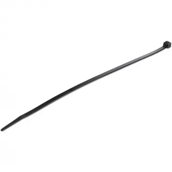 StarTech.com Δεματικά 25 cm – πλάτος 4 mm, διάμετρος δέσμης 68 mm, αντοχή εφελκυσμού 22 kg, αυτοασφαλιζόμενα δεματικά Nylon με κυρτή μύτη – 94V-2/UL-listed, Συσκευασία 100 τεμ. – Μαύρο