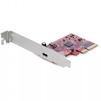 StarTech.com Κάρτα PCIe USB 3.2 Gen 2x2 1 θύρας, USB-C 20 Gbit/s SuperSpeed PCI Express 3.0 x4 Κάρτα ελεγκτή, Κάρτα προσαρμογέα USB Type-C, μόνο δεδομένα, Windows/macOS/Linux, TAA