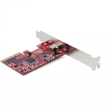 StarTech.com Κάρτα PCIe USB 3.2 Gen 2x2 1 θύρας, USB-C 20 Gbit/s SuperSpeed PCI Express 3.0 x4 Κάρτα ελεγκτή, Κάρτα προσαρμογέα USB Type-C, μόνο δεδομένα, Windows/macOS/Linux, TAA