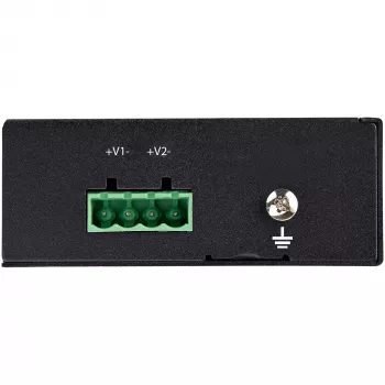 StarTech.com Industrial Gigabit Ethernet PoE Injector - 30W 802.3at PoE+ Midspan 48V-56VDC DIN Rail Power Over Ethernet Injector Adapter - -40C to +75C Κάμερες/αισθητήρες/WLAN πρόσβαση
