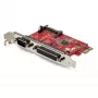 StarTech.com κάρτα PCIe με σειριακή και παράλληλη θύρα – συνδυαστική κάρτα προσαρμογέα PCI-Express με 1x DB25 παράλληλη θύρα & 1x RS232 σειριακή θύρα – κάρτα επέκτασης/ελεγκτή – κάρτα εκτυπωτή PCIe