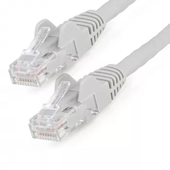 StarTech.com καλώδιο Ethernet CAT6 10m – LSZH (χαμηλού καπνού, χωρίς αλογόνα) – 10 Gigabit 250 MHz 100 W PoE RJ45 10GbE UTP καλώδιο δικτύου patch, προστασία γλωττίδας με ανακούφιση τάσης – γκρι, CAT 6, ETL-verified, 24AWG